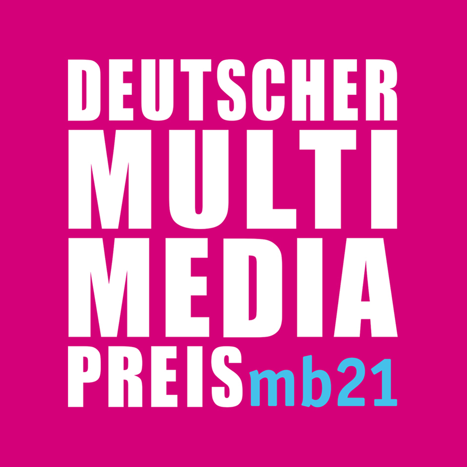 Logo 23. Deutscher Multimediapreis mb21