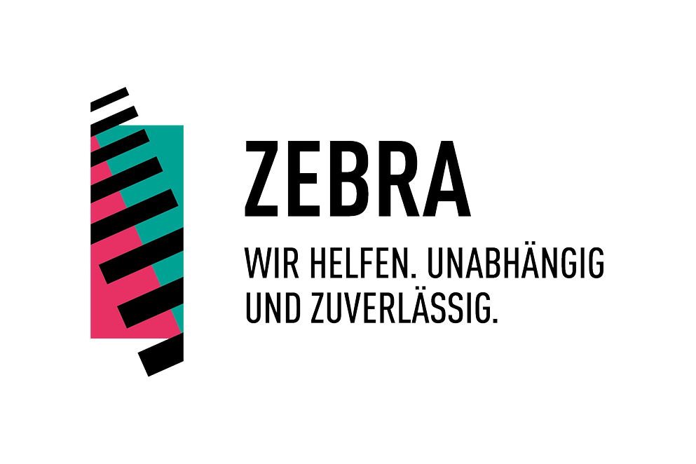 Logo der digitalen Beratungsplattform ZEBRA