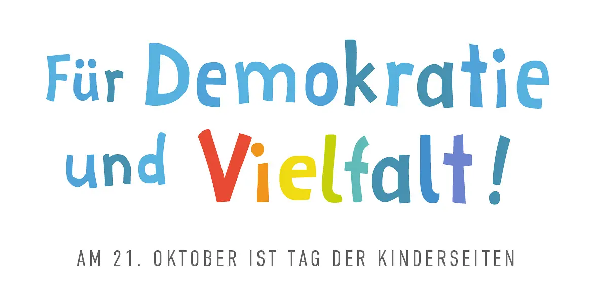 Logo zum Tag der Kinderseiten am 21.10.2024