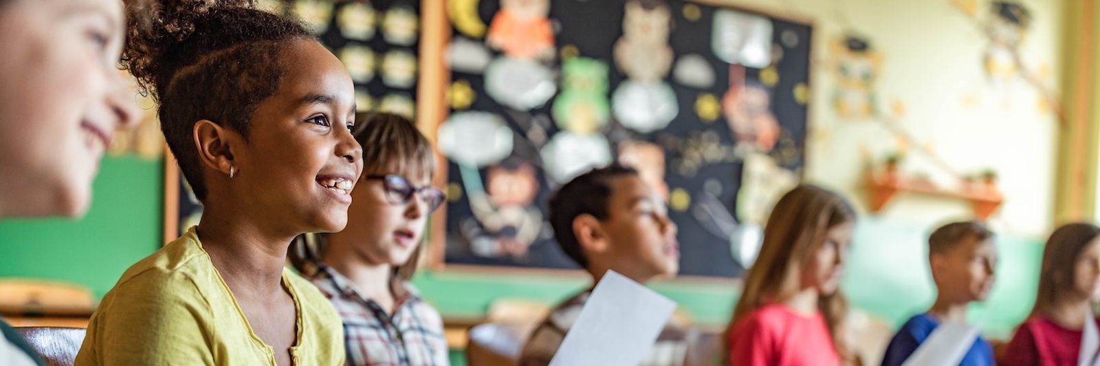 Kinder in der Ganztagesbetreuung