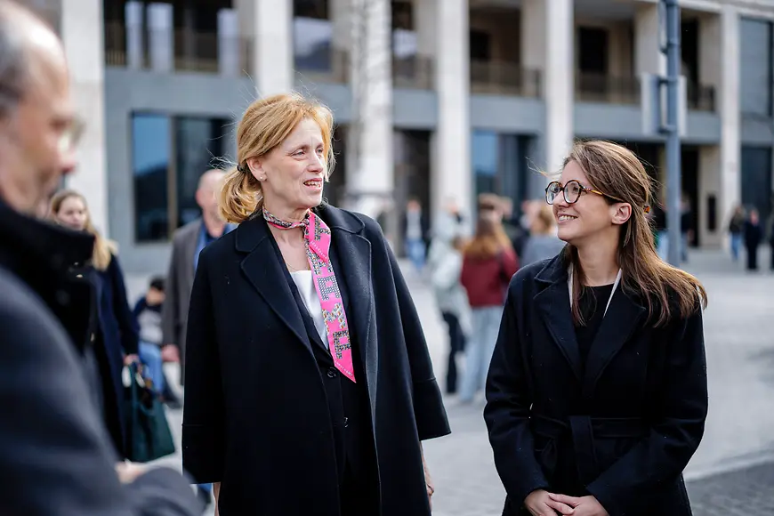 Karin Prien und Aurore Bergé 