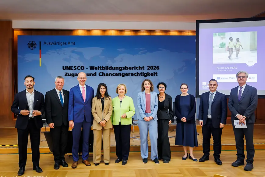 Gruppenbild mit Michael Brand